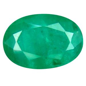 3.66 ct Five-star Oval (11 x 8 mm) 100% Natural (Un-Heated) Colombia Emerald Loose Gemstone