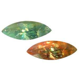 0.53 ct Marvelous Marquise Shape (9 x 3 mm) 100% Natural (Un-Heated) Color Change Alexandrite Natural Gemstone