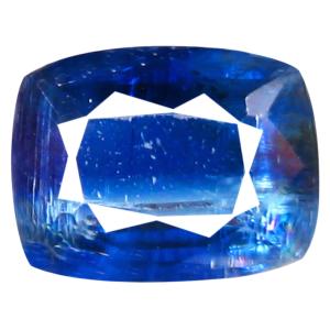 2.06 ct AA+ Shimmering Cushion Shape (8 x 6 mm) Blue Kyanite Natural Gemstone