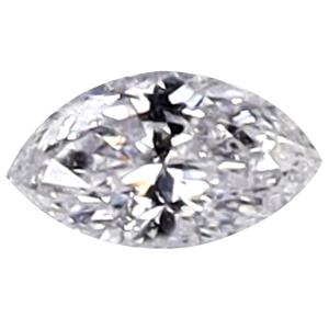 0.06 ct Excellent Marquise Cut (4 x 2 mm) D (Colorless) Unheated / Untreated Diamond Natural Gemstone