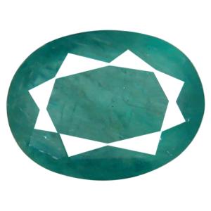 1.21 ct AAA Fair Oval Shape (8 x 6 mm) Greenish Blue Grandidierite Natural Gemstone