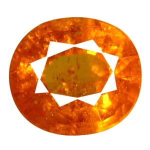 1.32 ct AAA Great looking Oval Shape (7 x 6 mm) Fanta Orange Spessartine Natural Gemstone