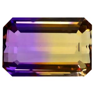 8.21 ct Attractive Octagon Cut (15 x 10 mm) Unheated / Untreated Natural Ametrine Loose Gemstone