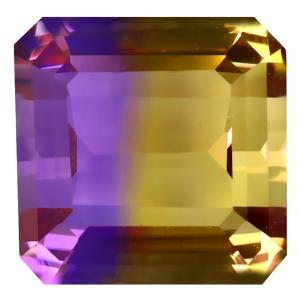 10.02 ct Outstanding Octagon Cut (12 x 12 mm) Unheated / Untreated Natural Ametrine Loose Gemstone