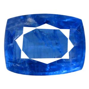 1.60 ct AA+ Extraordinary Cushion Shape (8 x 6 mm) Blue Kyanite Natural Gemstone