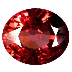 1.50 ct AAA+ Pretty Oval Shape (7 x 6 mm) Pinkish Red Rhodolite Garnet Natural Gemstone