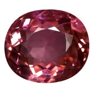 1.51 ct Charming Oval Cut (8 x 7 mm) Mozambique Pink Tourmaline Natural Gemstone