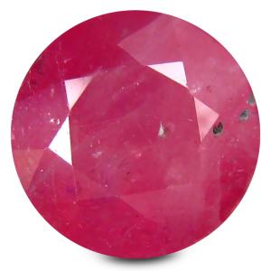 5.46 ct AA+ Superb Round Shape (9 x 9 mm) Red Ruby Natural Gemstone
