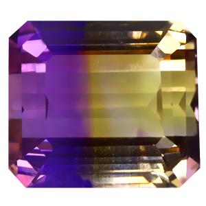 10.14 ct Outstanding Octagon Cut (13 x 11 mm) Unheated / Untreated Natural Ametrine Loose Gemstone