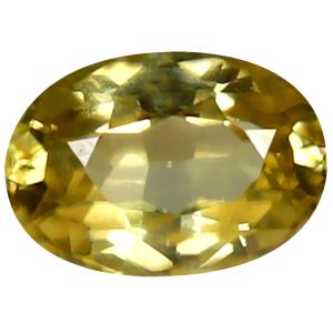 1.48 ct Wonderful Oval Cut (8 x 5 mm) 100% Natural (Un-Heated) Yellow Zircon Natural Gemstone
