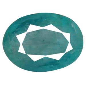 0.39 ct AAA Eye-catching Oval Shape (6 x 4 mm) Greenish Blue Grandidierite Natural Gemstone