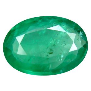 3.43 ct Excellent Oval (12 x 9 mm) 100% Natural (Un-Heated) Colombia Emerald Loose Gemstone