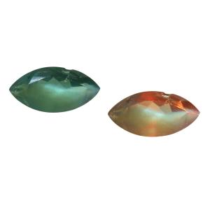 0.40 ct Eye-popping Marquise Shape (7 x 3 mm) Un-Heated Color Change Alexandrite Natural Gemstone