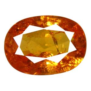 1.42 ct AAA Incomparable Oval Shape (8 x 6 mm) Fanta Orange Spessartine Natural Gemstone