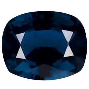 1.08 ct Premium Cushion Cut (6 x 5 mm) Unheated / Untreated Blue Spinel Natural Gemstone