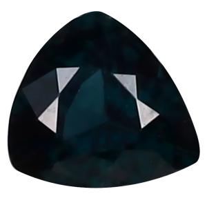 0.91 ct Incomparable Trillion Cut (6 x 6 mm) Unheated / Untreated Blue Spinel Natural Gemstone