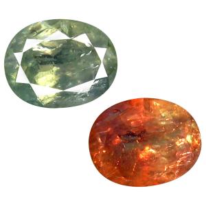 0.67 ct Extraordinary Oval Shape (6 x 5 mm) 100% Natural (Un-Heated) Color Change Alexandrite Natural Gemstone