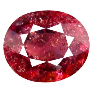 1.75 ct Fantastic Oval Cut (8 x 6 mm) Un-Heated Reddish Pink Sapphire Natural Gemstone