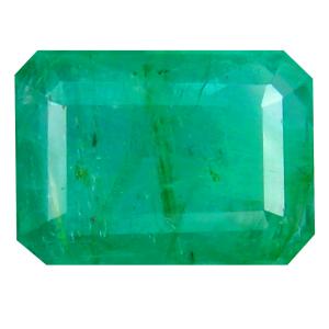 2.95 ct Terrific Octagon (10 x 7 mm) 100% Natural (Un-Heated) Colombia Emerald Loose Gemstone