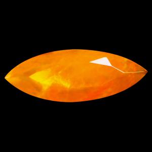 1.72 ct Mind-Boggling Marquise Cut (18 x 6 mm) Heated Natural Orange Fire Opal Loose Gemstone