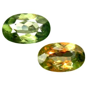0.42 ct Impressive Oval Cut (6 x 4 mm) Un-Heated Green Alexandrite Natural Gemstone
