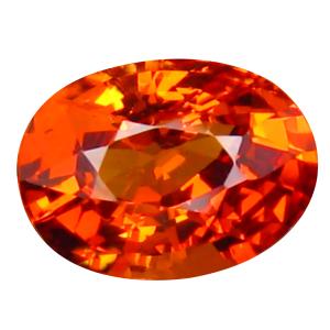 1.32 ct Valuable Oval Cut (7 x 5 mm) Namibia Fanta Orange Spessartine Natural Gemstone