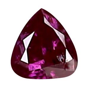 0.06 ct Amazing Pear Cut (3 x 2 mm) SI Clarity Purplish Pink Diamond Loose Stone