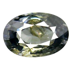 0.60 ct Spectacular Oval Cut (6 x 4 mm) Un-Heated Green Sapphire Natural Gemstone