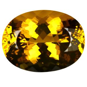 43.62 ct Stunning Oval Cut (27 x 20 mm) Brazil Golden Yellow Heliodor Beryl Natural Gemstone