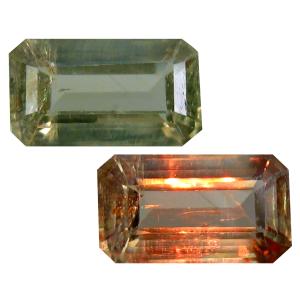2.93 ct Octagon Cut (11 x 6 mm) Turkish Color Change Diaspore Natural Loose Gemstone