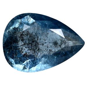 2.42 ct Pear Cut (12 x 8 mm) de Itabira Mine Brazilian Santa Maria Blue Aquamarine