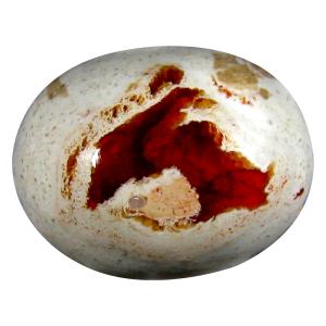 11.87 ct Eye-catching Oval Cabochon (19 x 15 mm) Un-Heated Mexico Matrix Fire Opal Loose Gemstone