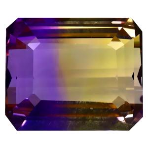 8.41 ct Significant Octagon Cut (13 x 11 mm) Unheated / Untreated Natural Ametrine Loose Gemstone