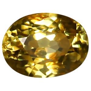 1.73 ct Magnificent fire Oval Cut (7 x 6 mm) 100% Natural (Un-Heated) Yellow Zircon Natural Gemstone