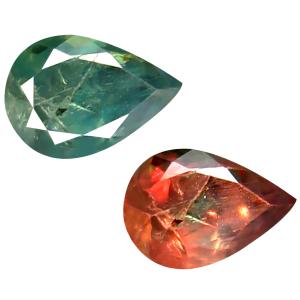0.52 ct Amazing Pear Shape (6 x 4 mm) 100% Natural (Un-Heated) Color Change Alexandrite Natural Gemstone
