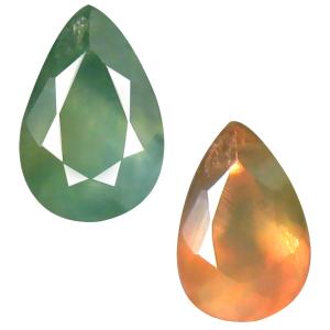 0.44 ct Magnificent fire Pear Shape (6 x 4 mm) 100% Natural (Un-Heated) Color Change Alexandrite Natural Gemstone