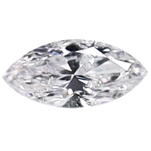 0.05 ct Excellent Marquise Cut (4 x 2 mm) D (Colorless) Unheated / Untreated Diamond Natural Gemstone