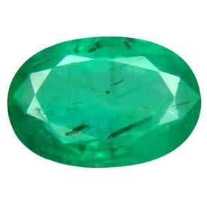 3.59 ct Elegant Oval (12 x 8 mm) 100% Natural (Un-Heated) Colombia Emerald Loose Gemstone