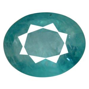 0.69 ct AAA Eye-opening Oval Shape (7 x 5 mm) Greenish Blue Grandidierite Natural Gemstone