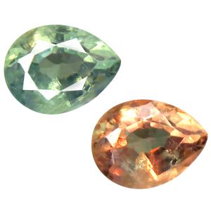 0.39 ct Supreme Pear Shape (5 x 4 mm) Un-Heated Color Change Alexandrite Natural Gemstone