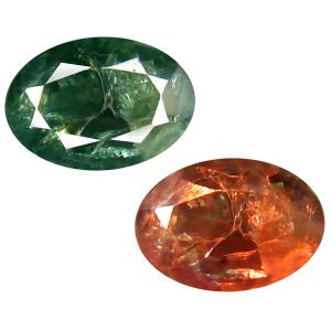 0.73 ct Sparkling Oval Shape (6 x 4 mm) 100% Natural (Un-Heated) Color Change Alexandrite Natural Gemstone
