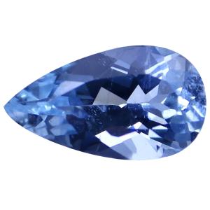 0.57 ct Mind-Boggling Pear Cut (8 x 4 mm) Unheated / Untreated Sky Blue Aquamarine Natural Gemstone