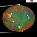 7.90 ct AIG Certified Fabulous Oval Shape (18 x 14 mm) Natural Rainbow Opal Loose Gemstone